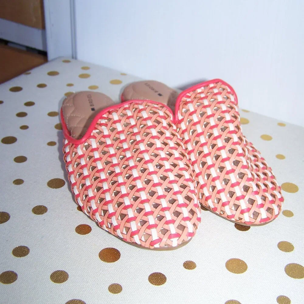 **Final Sale** Birdies NWT Woven Mules Sz 7.5 - Picture 3 of 6